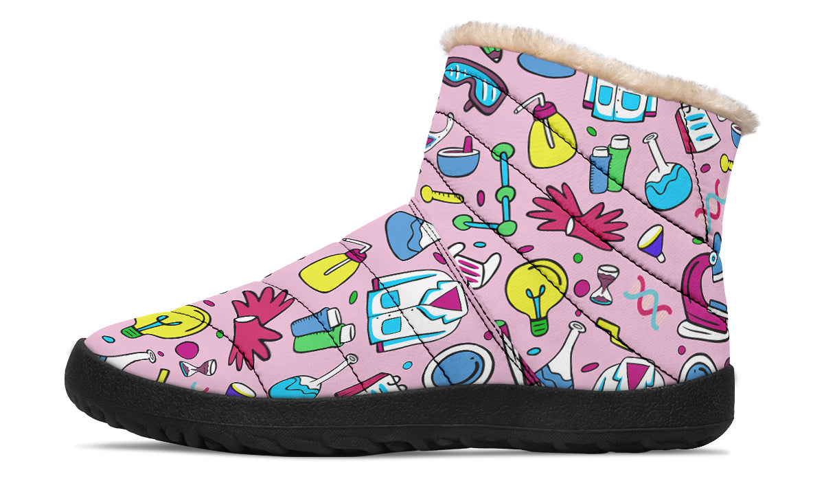 S T E M Faux Fur Ankle Boots