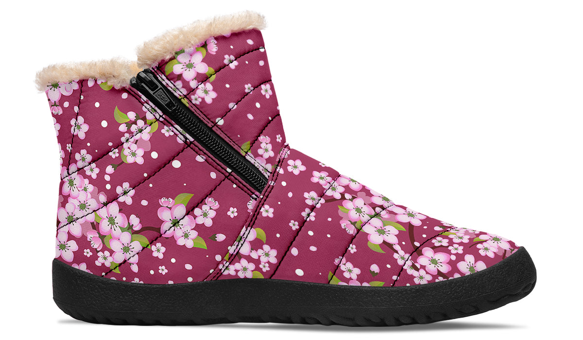 Sakura Faux Fur Ankle Boots