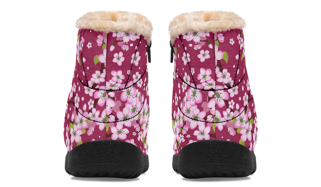 Sakura Faux Fur Ankle Boots