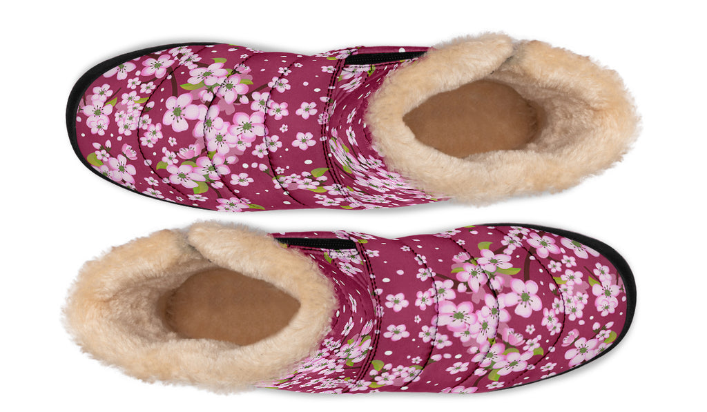 Sakura Faux Fur Ankle Boots