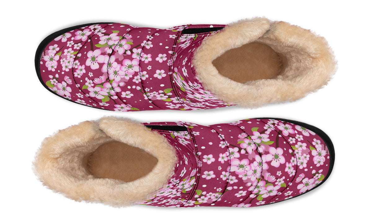 Sakura Faux Fur Ankle Boots