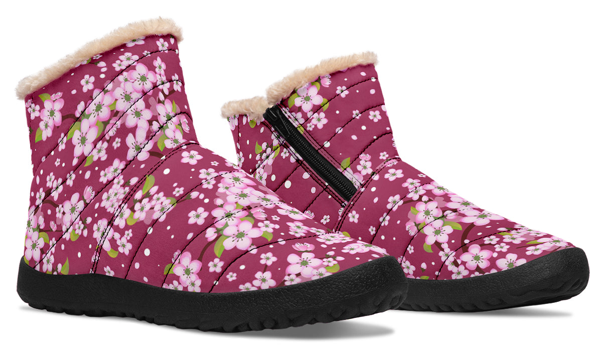 Sakura Faux Fur Ankle Boots