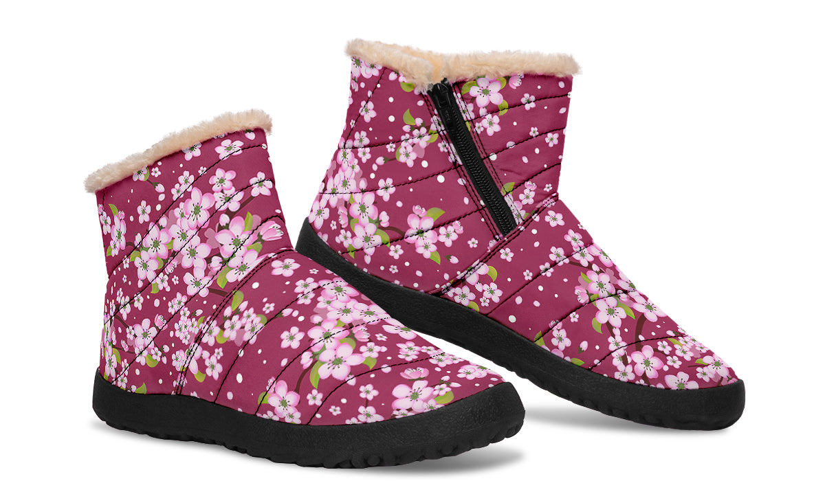 Sakura Faux Fur Ankle Boots