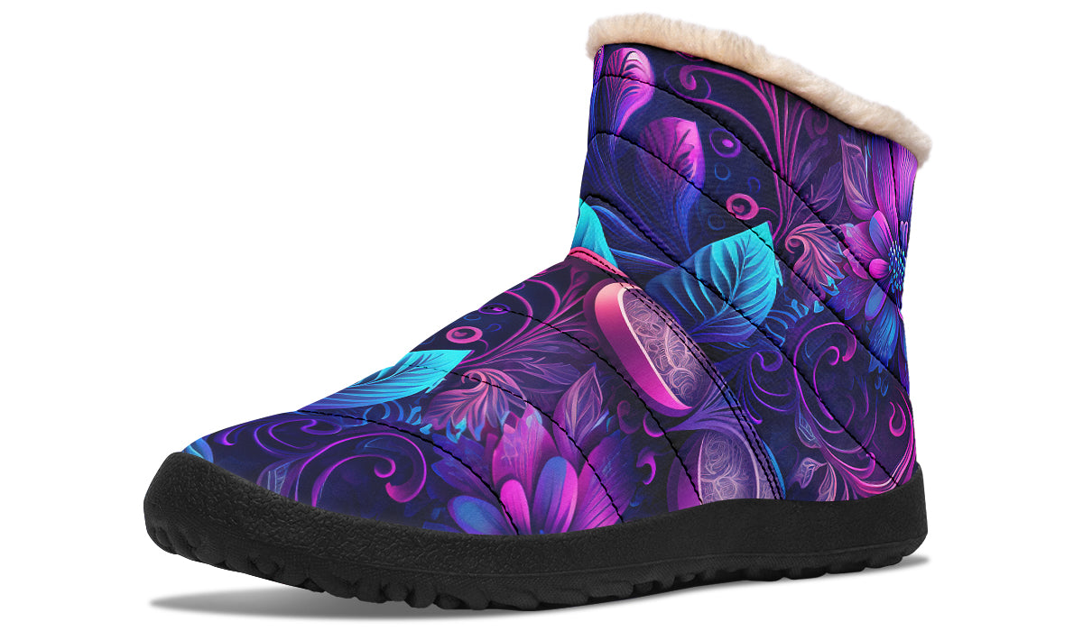 Secret Garden Faux Fur Ankle Boots