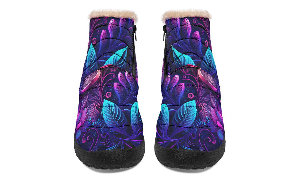 Secret Garden Faux Fur Ankle Boots