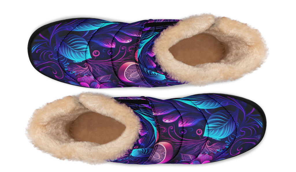 Secret Garden Faux Fur Ankle Boots