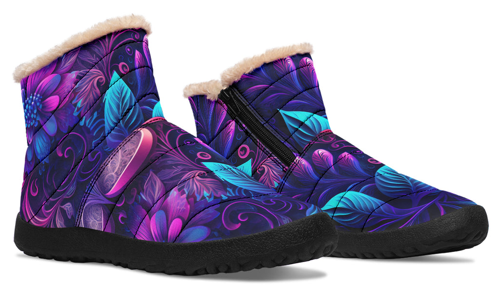 Secret Garden Faux Fur Ankle Boots