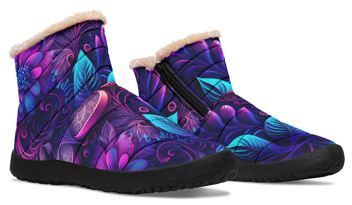 Secret Garden Faux Fur Ankle Boots