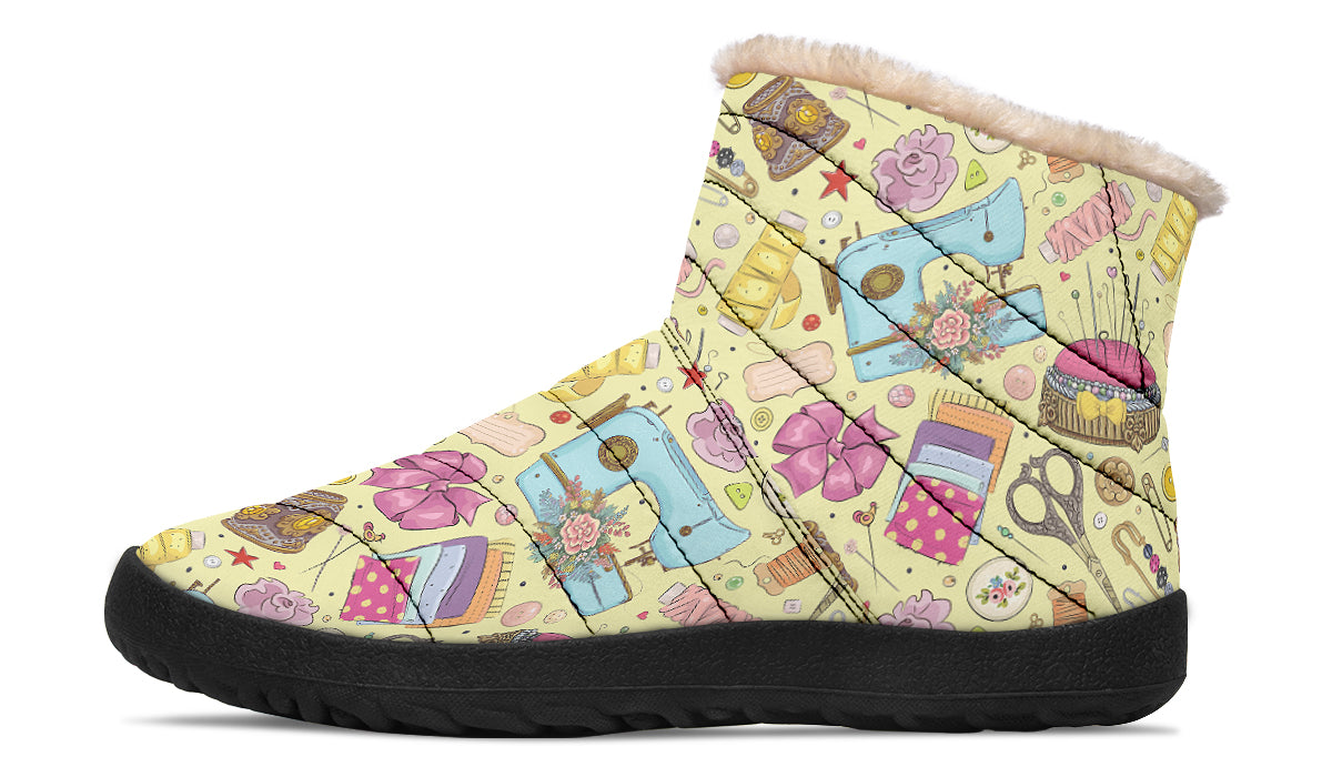 Sew What Faux Fur Ankle Boots