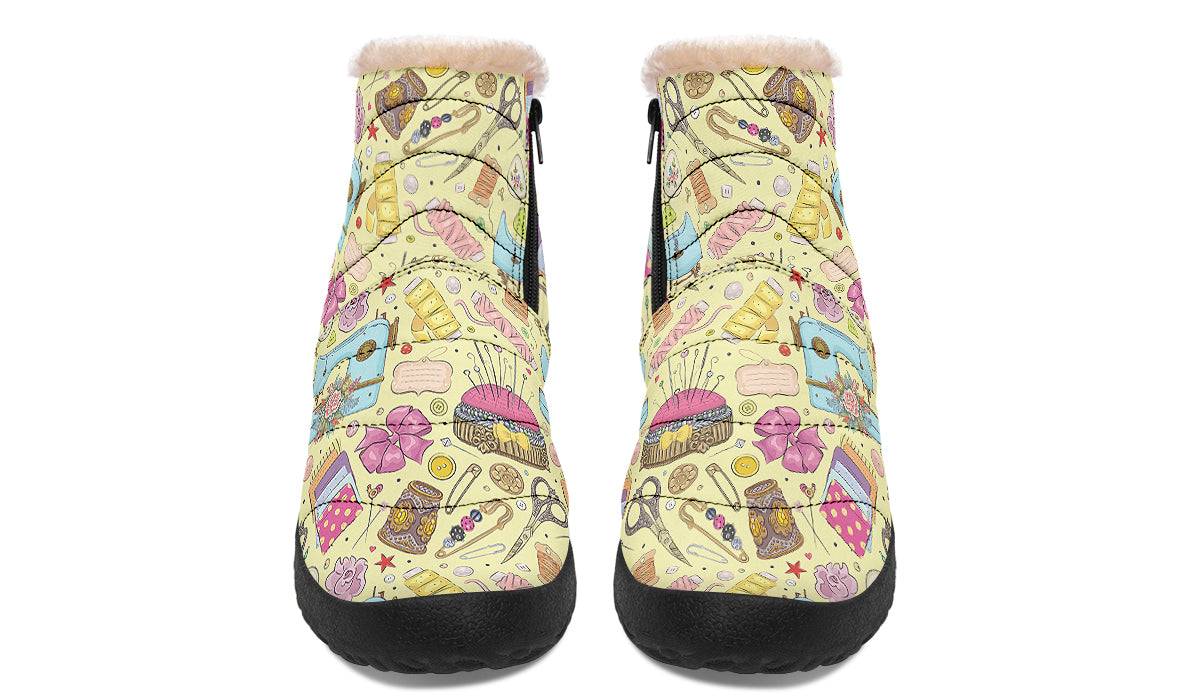Sew What Faux Fur Ankle Boots