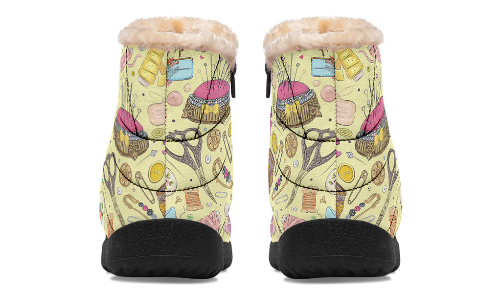 Sew What Faux Fur Ankle Boots