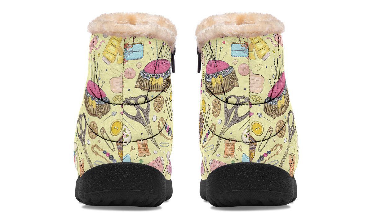 Sew What Faux Fur Ankle Boots