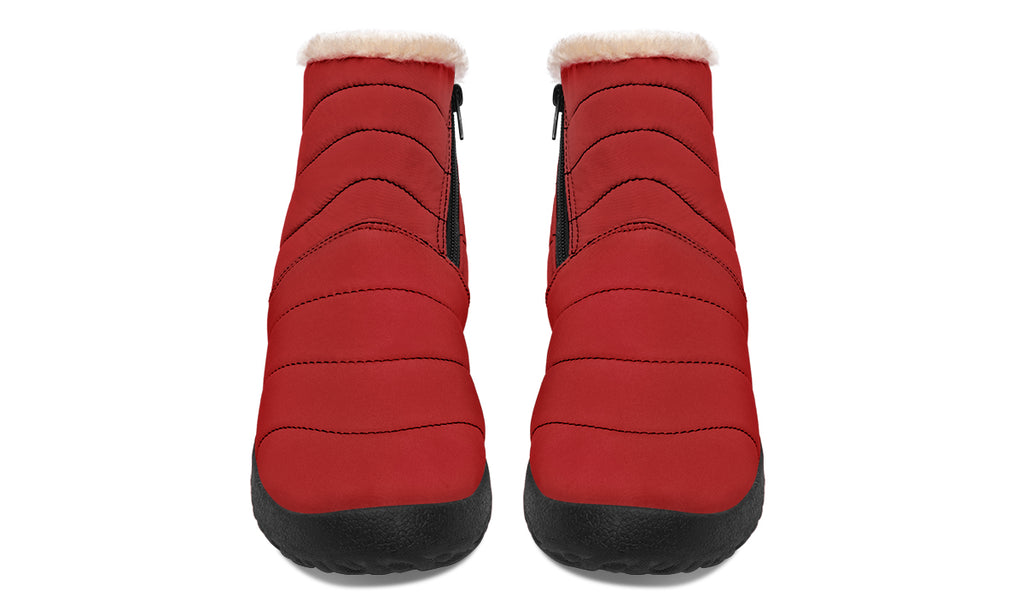 Toffee Apple Faux Fur Ankle Boots