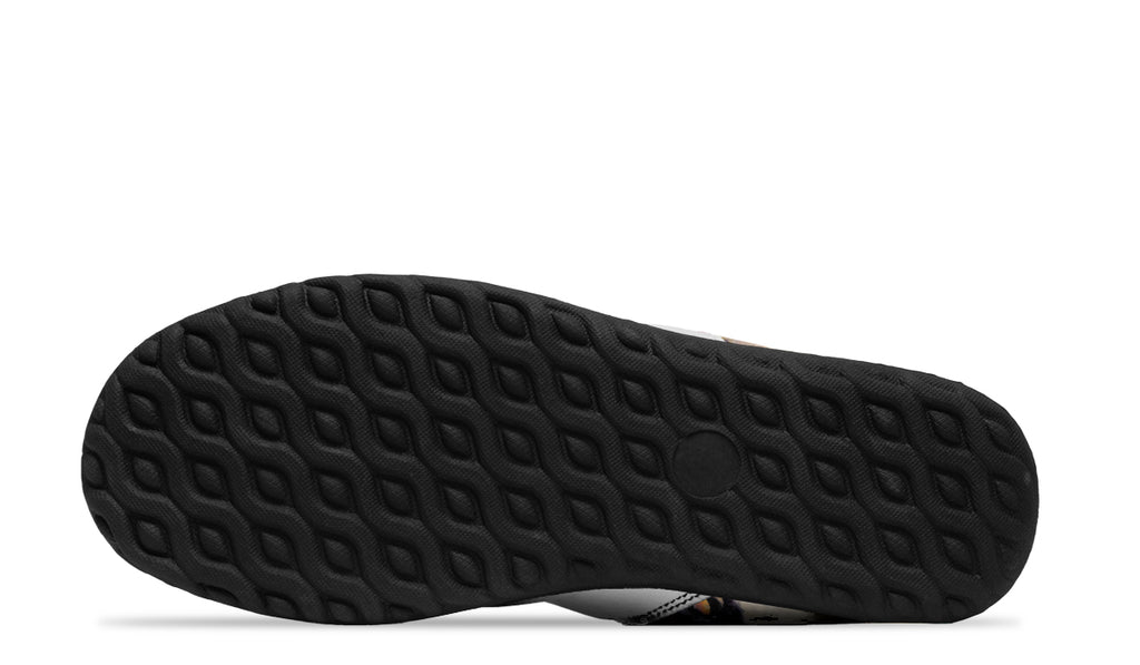 Watercolour Penguin Faux Fur Ankle Boots