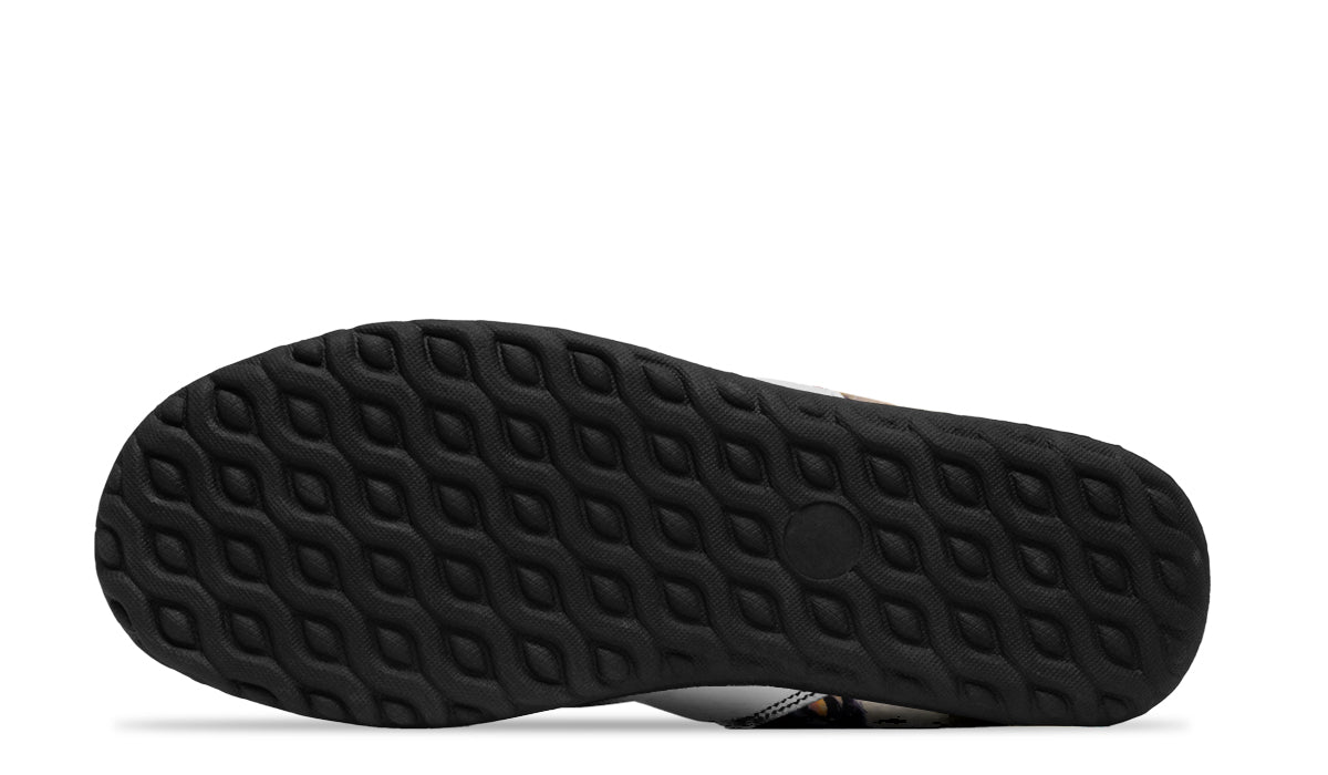 Watercolour Penguin Faux Fur Ankle Boots