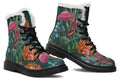 Australian Bouquet Faux Fur Boots - Offbeat Sweetie