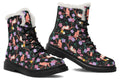 Comfy Cats Faux Fur Boots