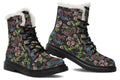 Dragon Noir Faux Fur Boots