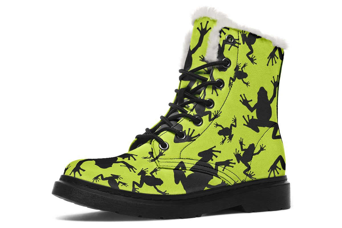 Froggerz Faux Fur Boots