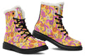 Groovy Garden Faux Fur Boots