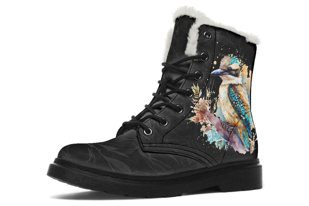 Kookaburra Faux Fur Boots - Offbeat Sweetie