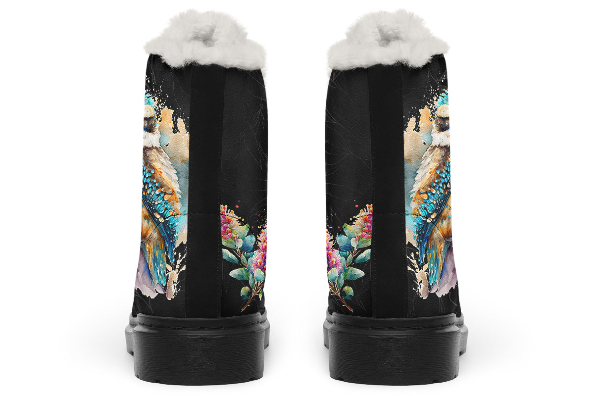 Kookaburra Faux Fur Boots - Offbeat Sweetie