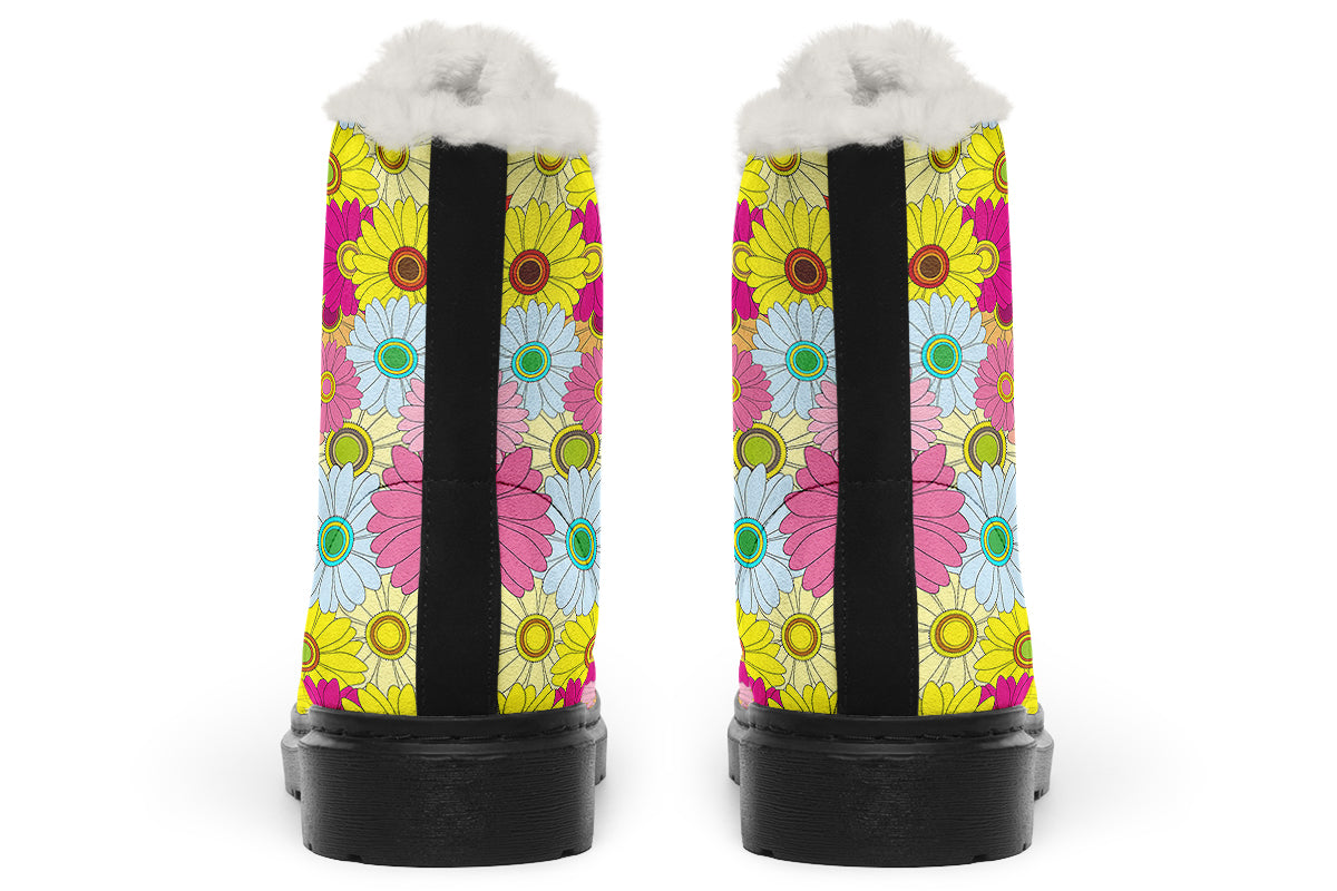 Lorna Faux Fur Boots - Offbeat Sweetie