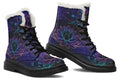 Lotus Faux Fur Boots - Offbeat Sweetie