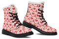 Love At First Bite Faux Fur Boots
