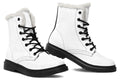 Marshmallow White Faux Fur Boots