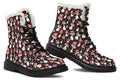 Mushrooms Faux Fur Boots - Offbeat Sweetie