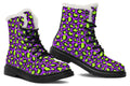 Zombie Leopard Faux Fur Boots