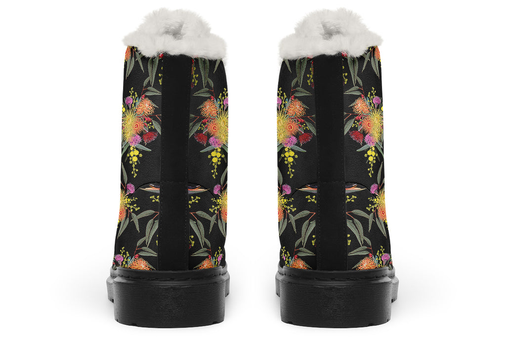Paradise Faux Fur Boots - Offbeat Sweetie