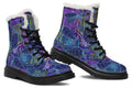 Sea Turtles Faux Fur Boots - Offbeat Sweetie
