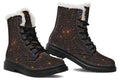 Spiderweb Faux Fur Boots - Offbeat Sweetie