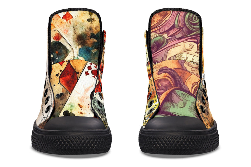 All Mad Here High Tops (Wide)