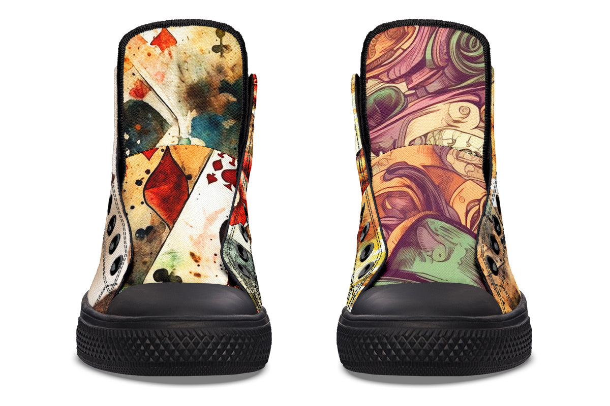 All Mad Here High Tops (Wide)
