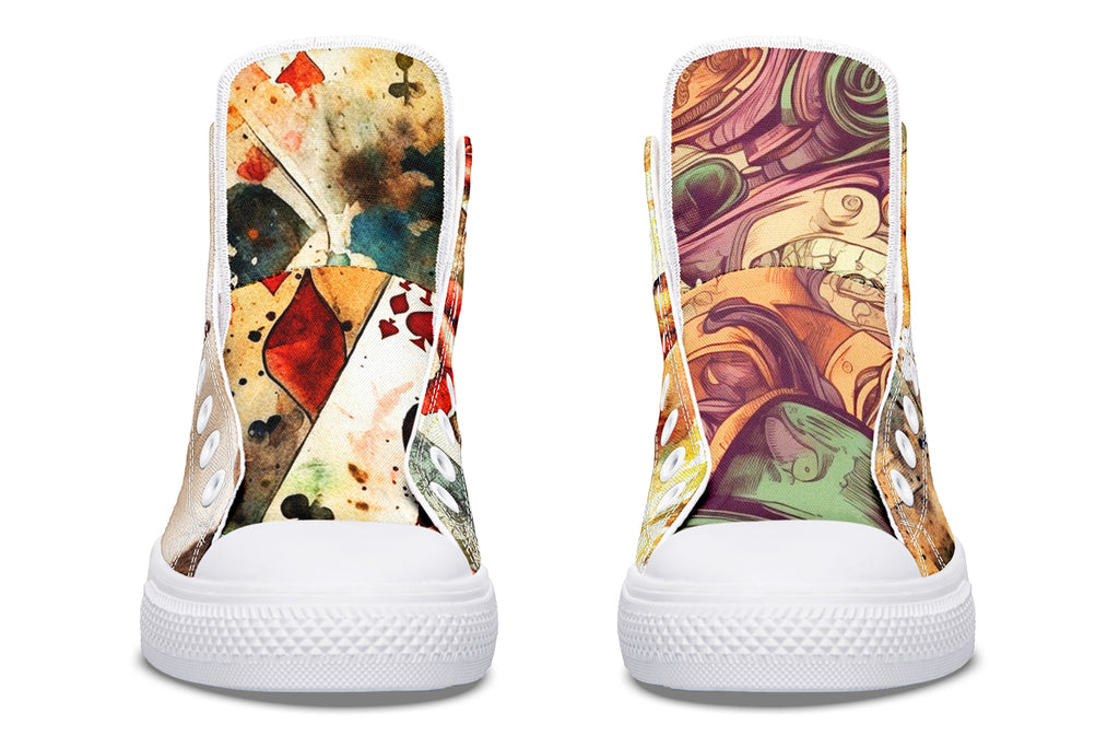 All Mad Here High Tops (Wide)