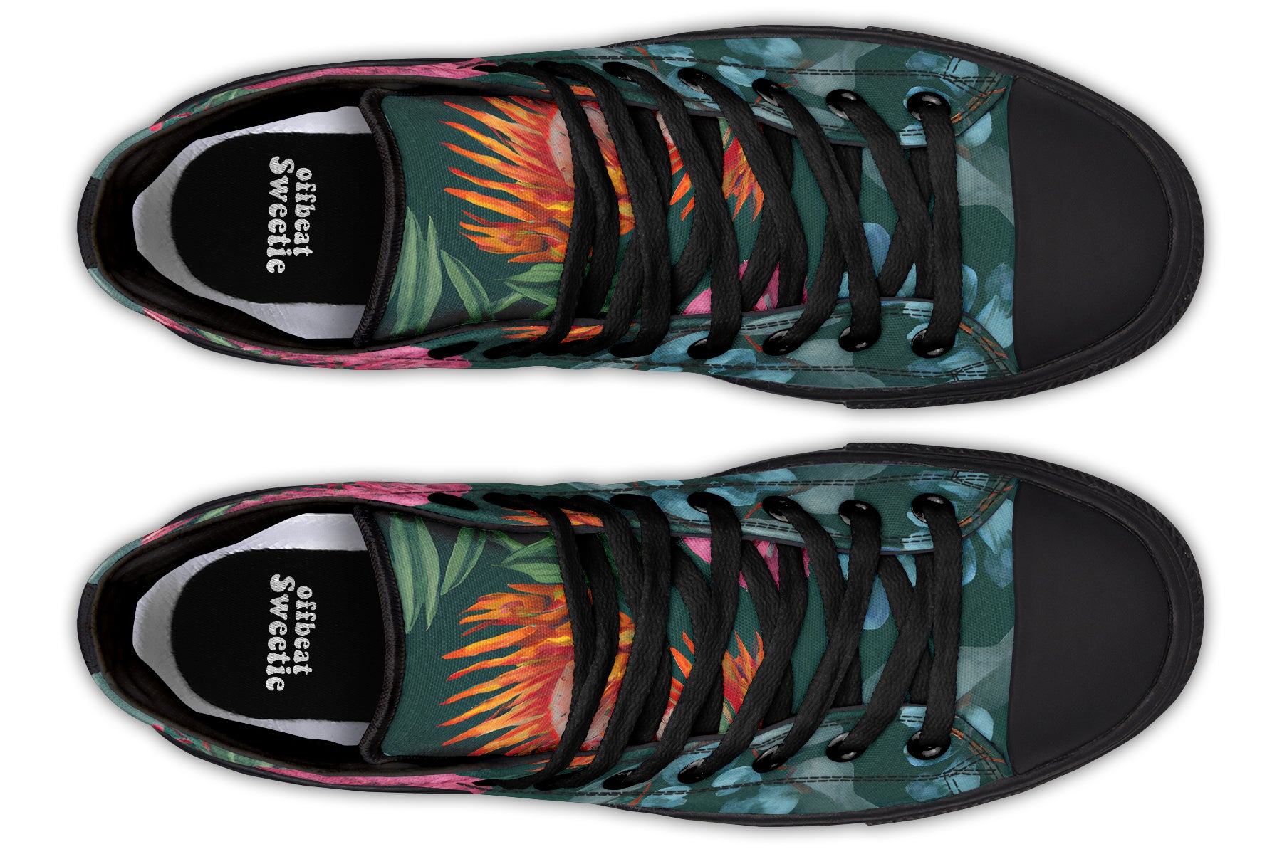 Australian Bouquet High Tops - Offbeat Sweetie