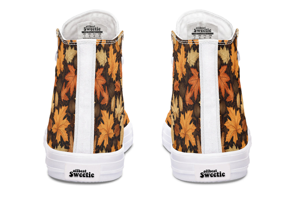 Autumn Leaves High Tops (Wide)