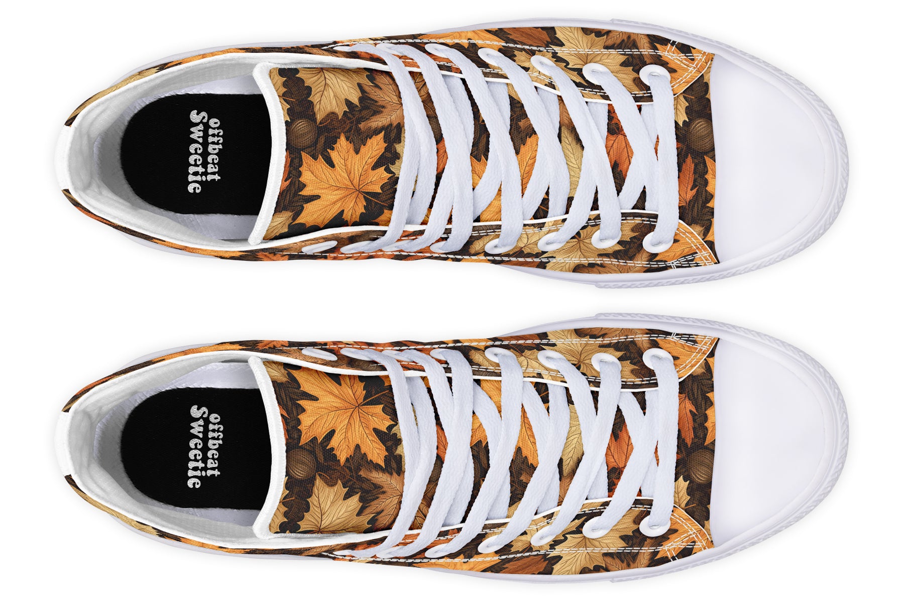 Autumn Leaves High Tops (Wide)