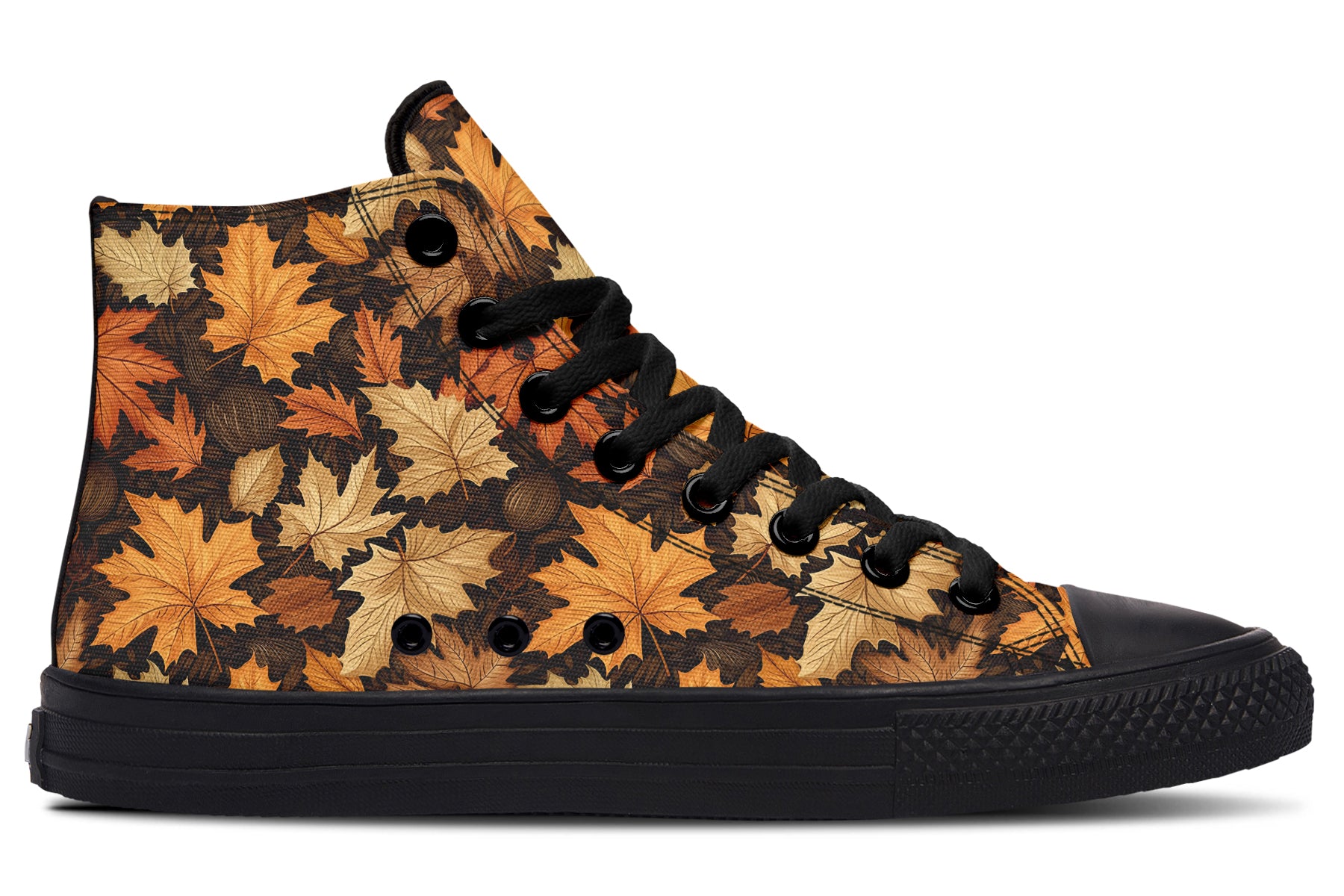 Autumn Leaves High Tops - Offbeat Sweetie