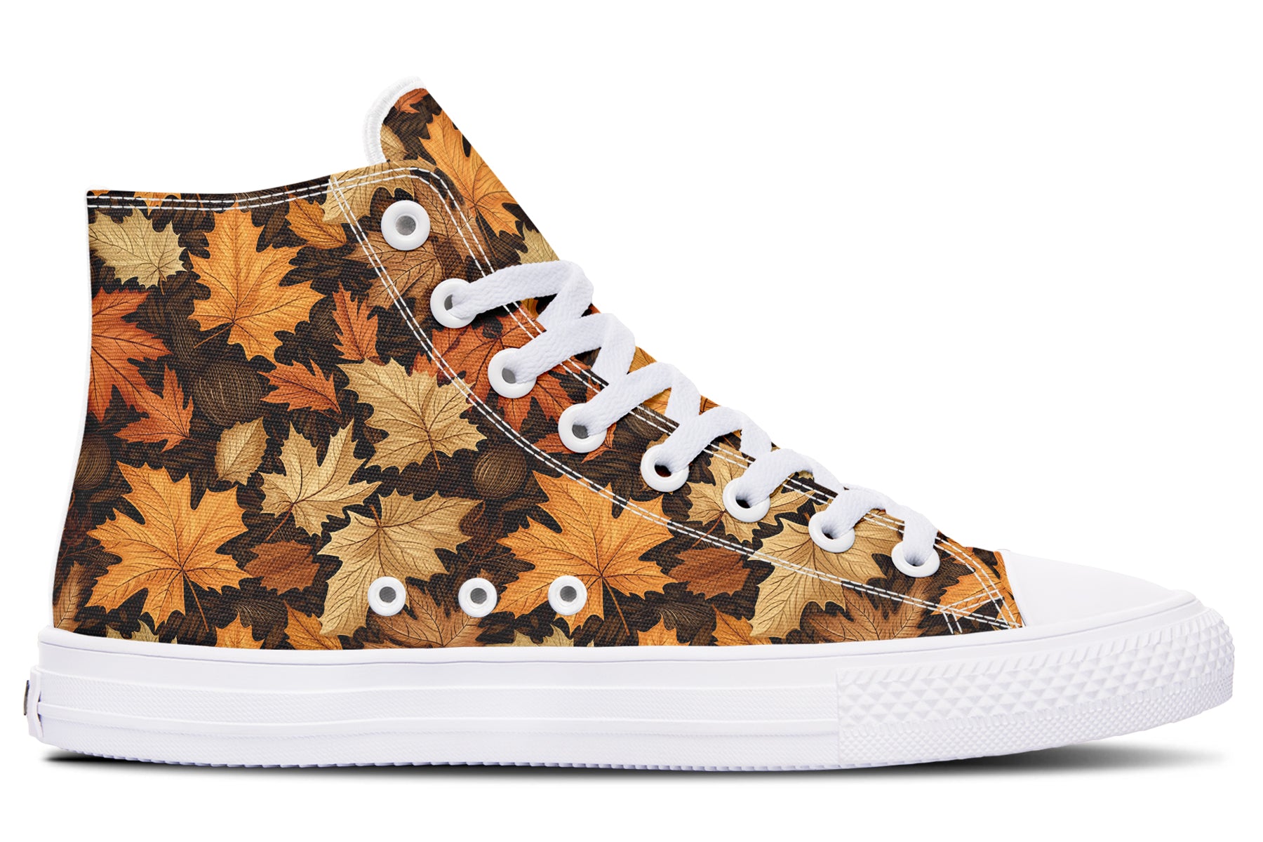 Autumn Leaves High Tops - Offbeat Sweetie