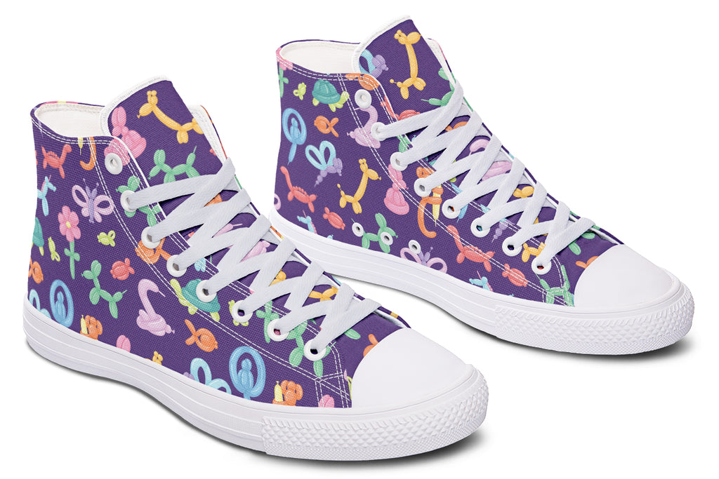 Balloon Animals High Tops - Offbeat Sweetie