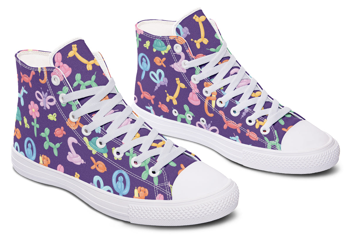 Balloon Animals High Tops - Offbeat Sweetie