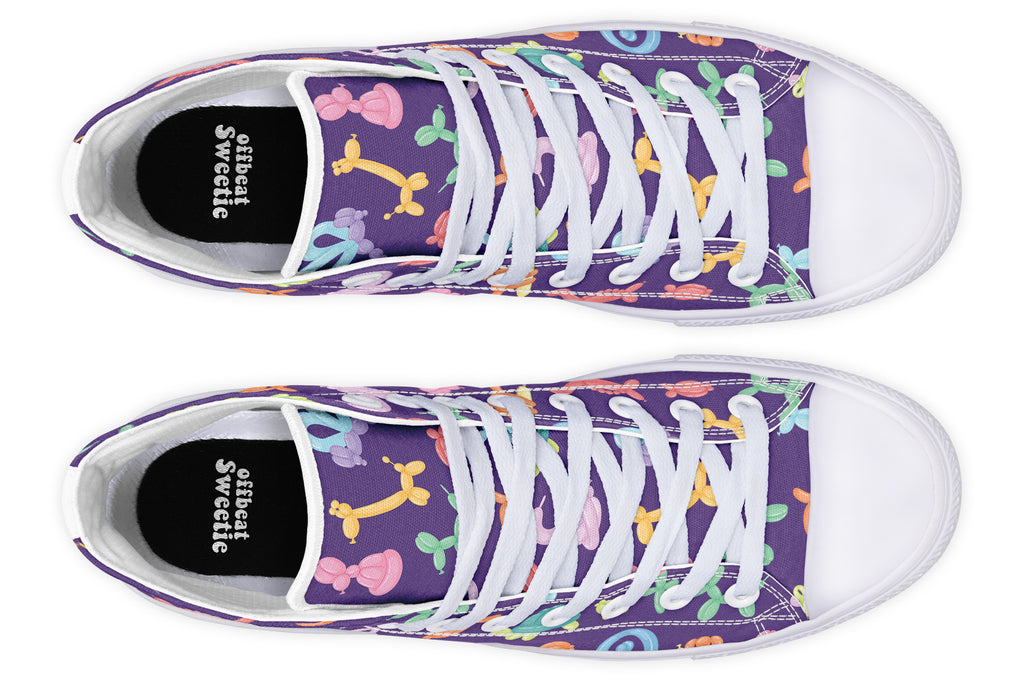 Balloon Animals High Tops - Offbeat Sweetie