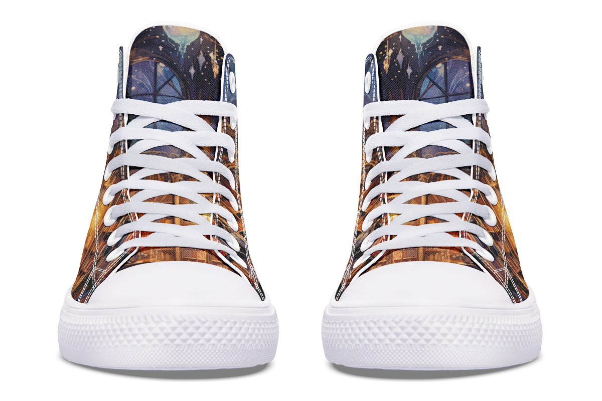 Bibliotheca High Tops - Offbeat Sweetie