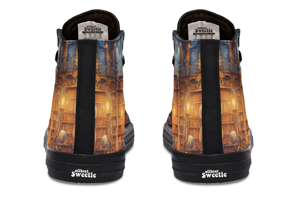 Bibliotheca High Tops - Offbeat Sweetie