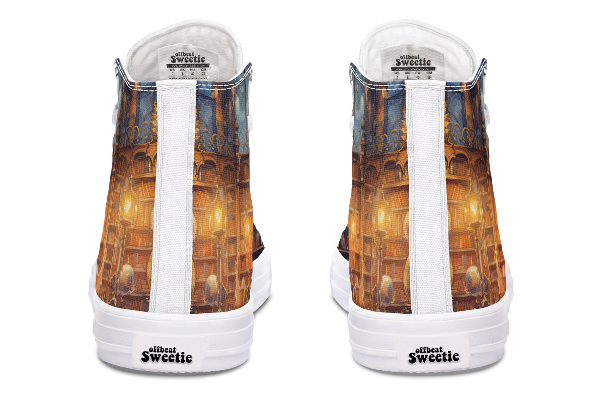 Bibliotheca High Tops - Offbeat Sweetie