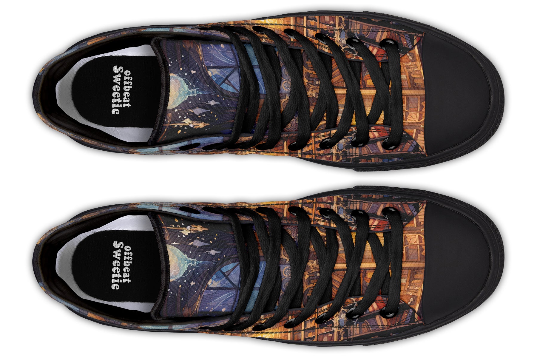 Bibliotheca High Tops - Offbeat Sweetie